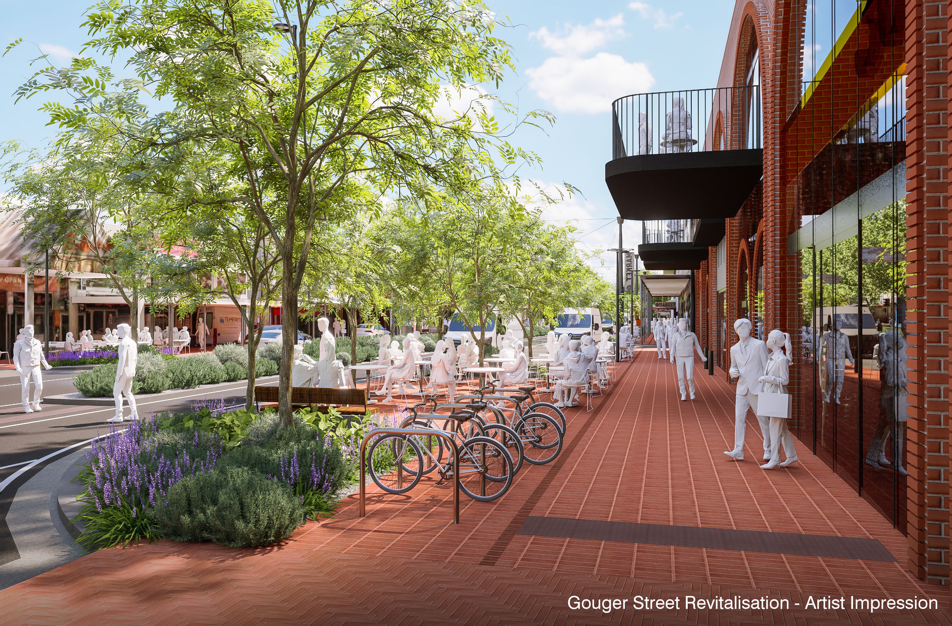 Gouger Street Revitalisation Artist Impression 1 4