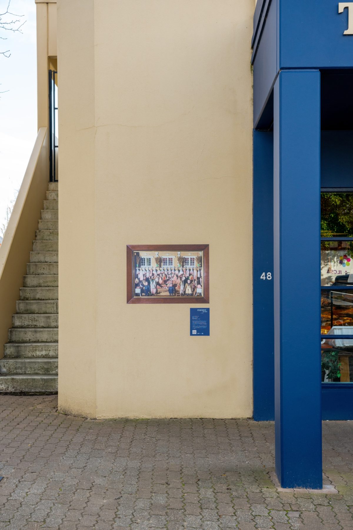 Fermoy on foot butchers shop diorama